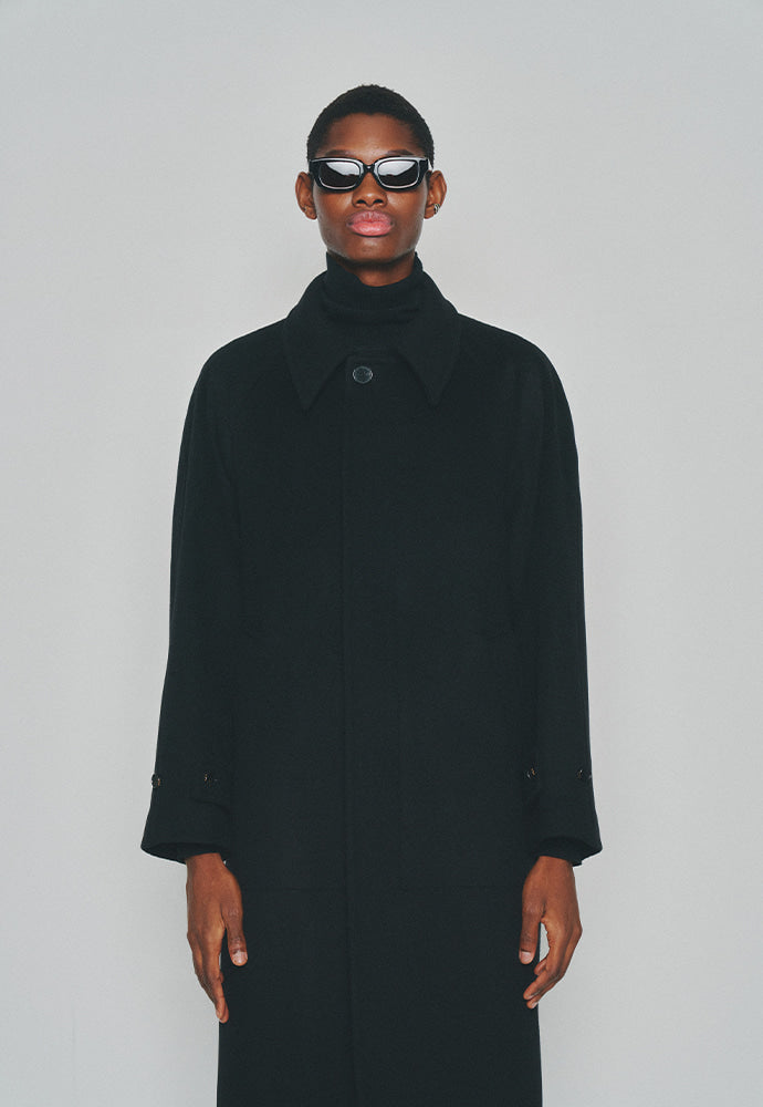 Tonywack - Cashmere Mac Over Coat (Black) product image 6 | TRAB K-Fashion Australia