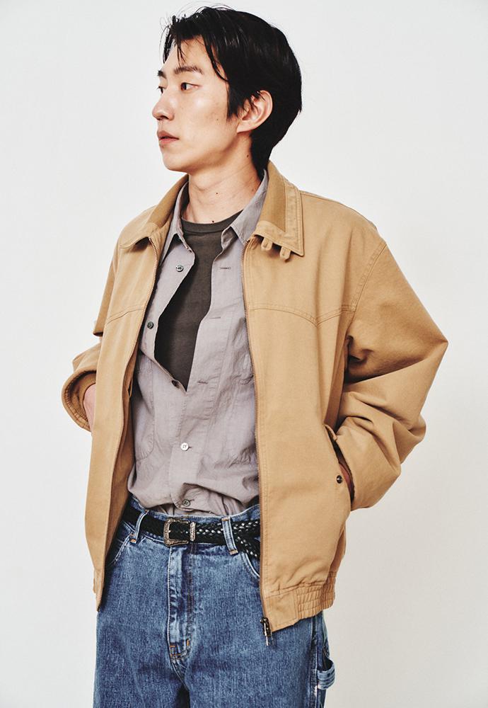 Art if acts - Cotton Western Blouson (Beige) product image 6 | TRAB K-Fashion Australia