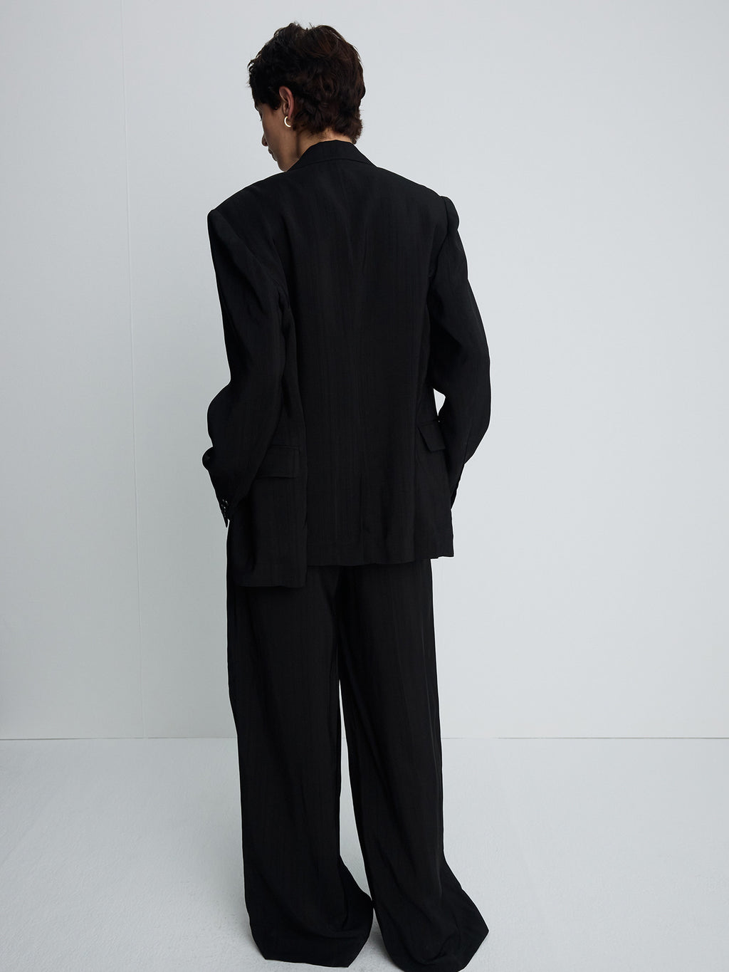 Tonywack - Airy Tailored Jacket (Black) product image 4 | TRAB K-Fashion Australia