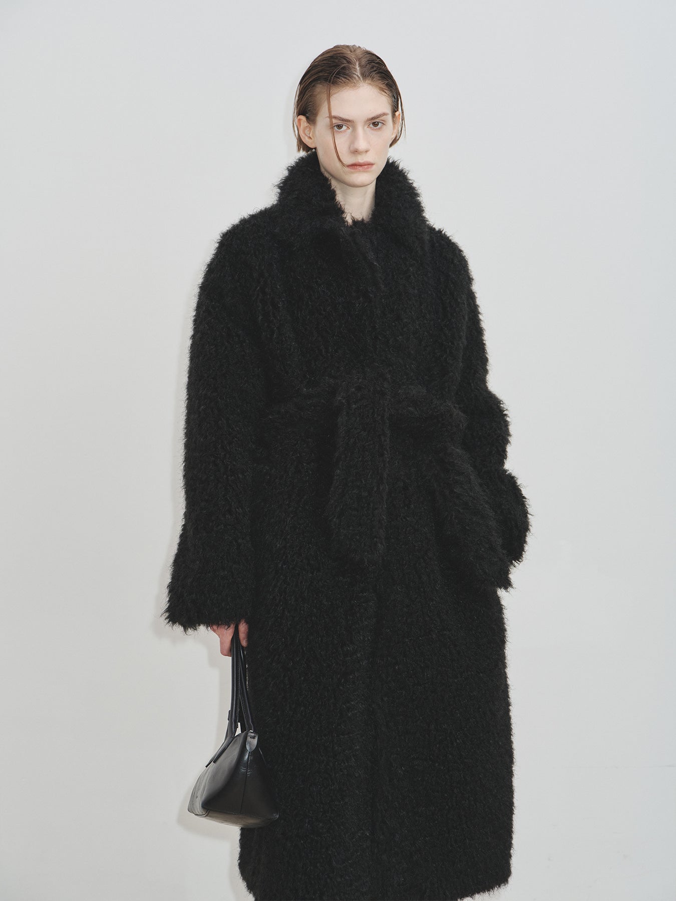 Tonywack - Oversized Black Fur Coat product image 5 | TRAB K-Fashion Australia