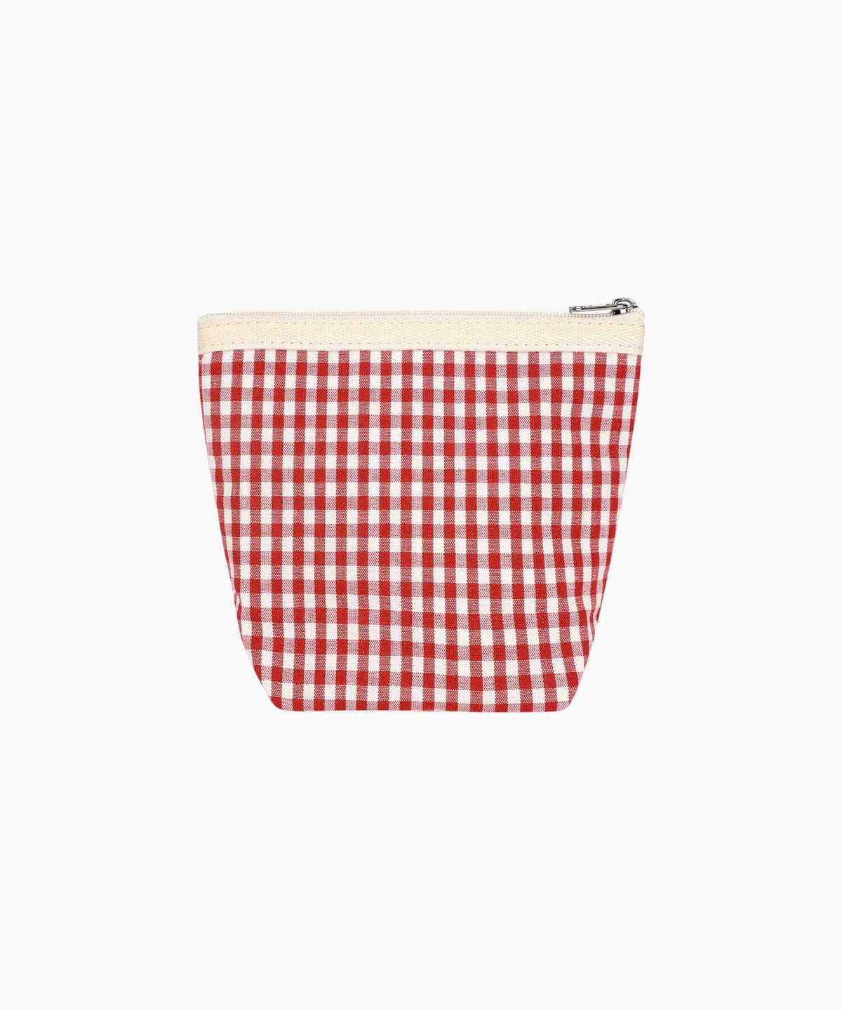 Marithe & Francois Girbaud - Classic Logo Check Pouch (Red) product image 3 | TRAB K-Fashion Australia