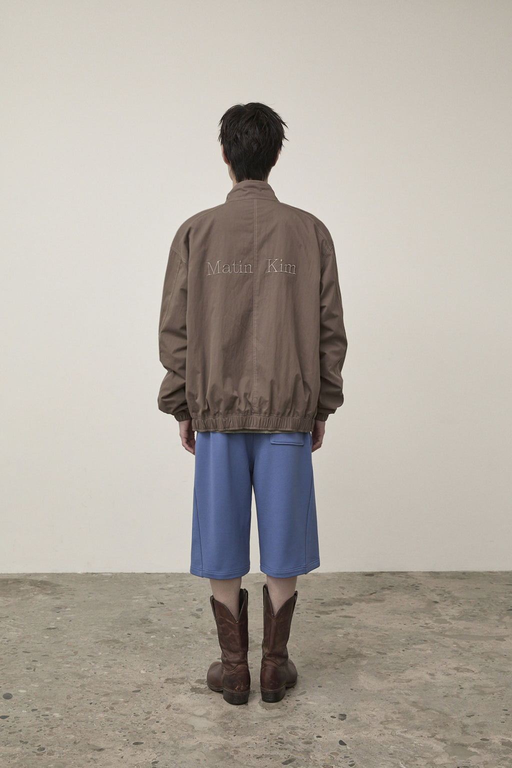 Matin Kim - Utility Bomber Jumper (Khaki Brown) product image 7 | TRAB K-Fashion Australia