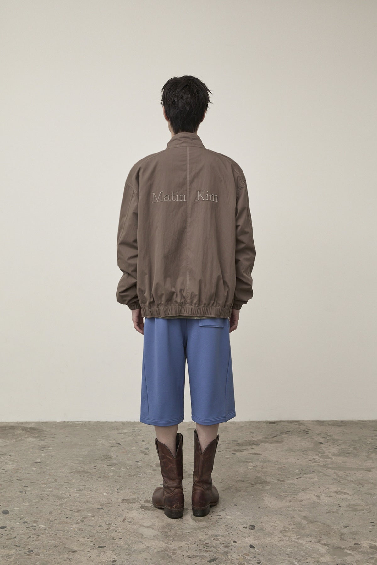 Matin Kim - Utility Bomber Jumper (Khaki Brown) product image 7 | TRAB K-Fashion Australia