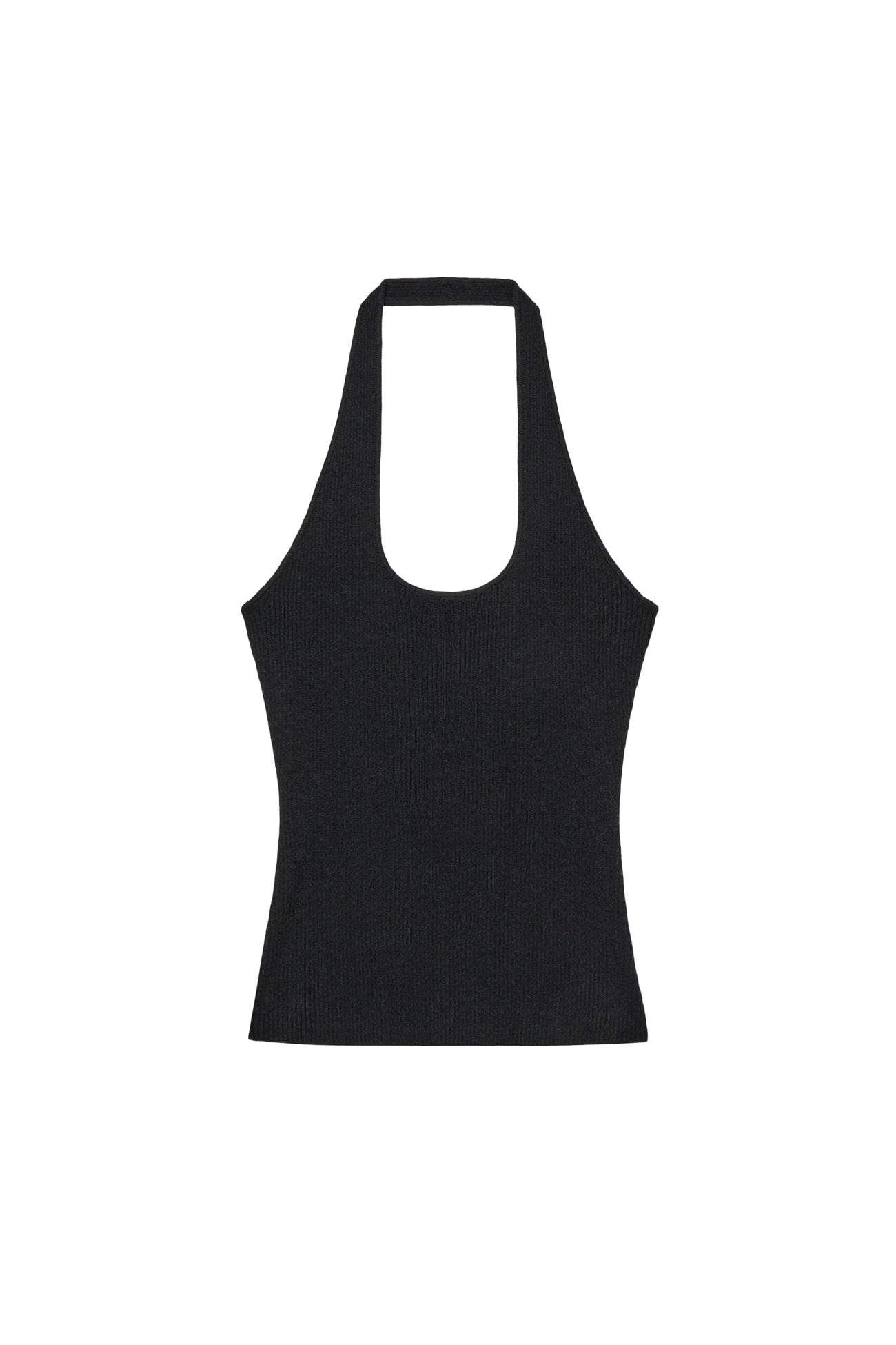Deinet - Halter Neck Sleeveless (Black) product image 1 | TRAB K-Fashion Australia