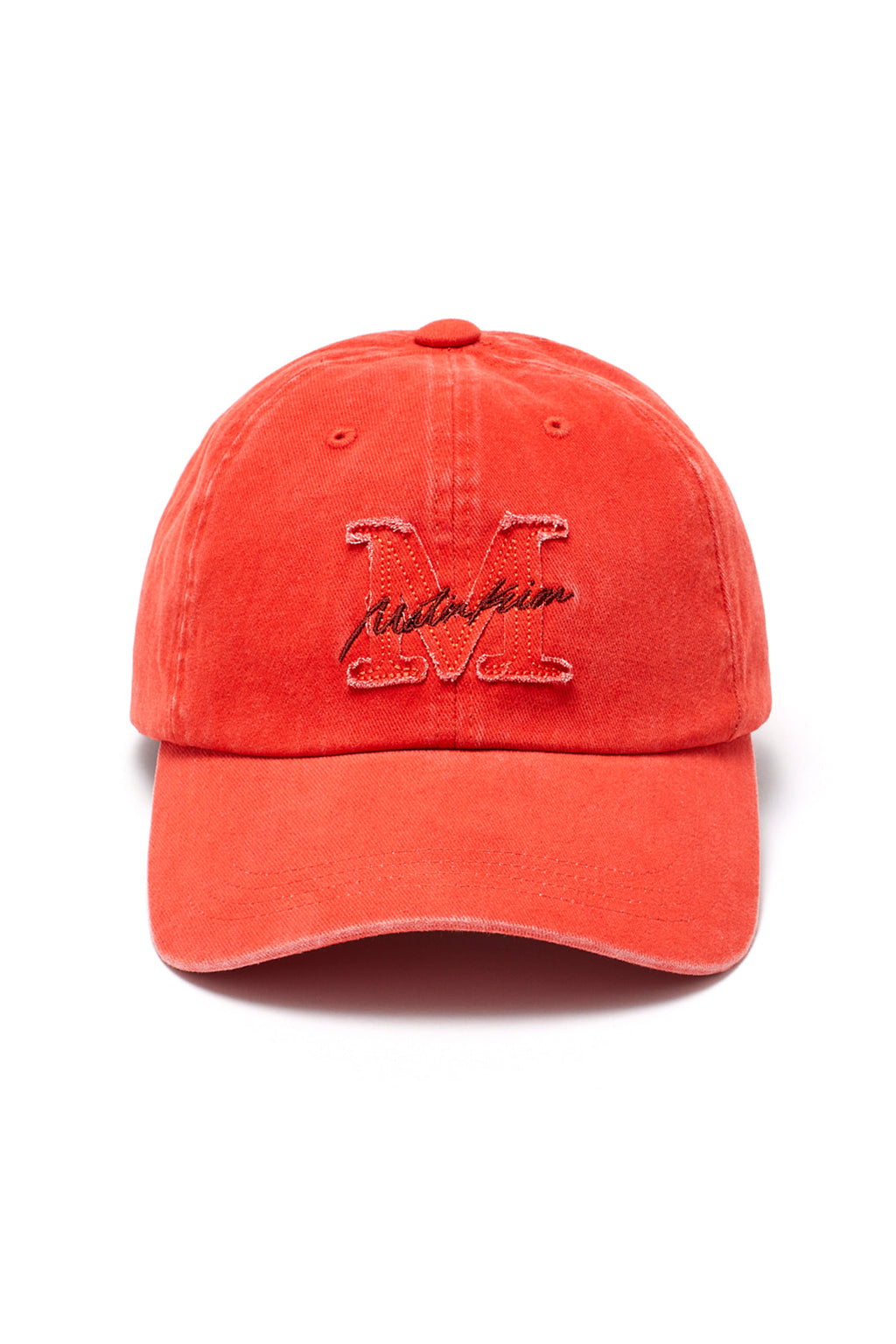 Matin Kim - Matin Cursive Ball Cap (Beige) product image 7 | TRAB K-Fashion Australia
