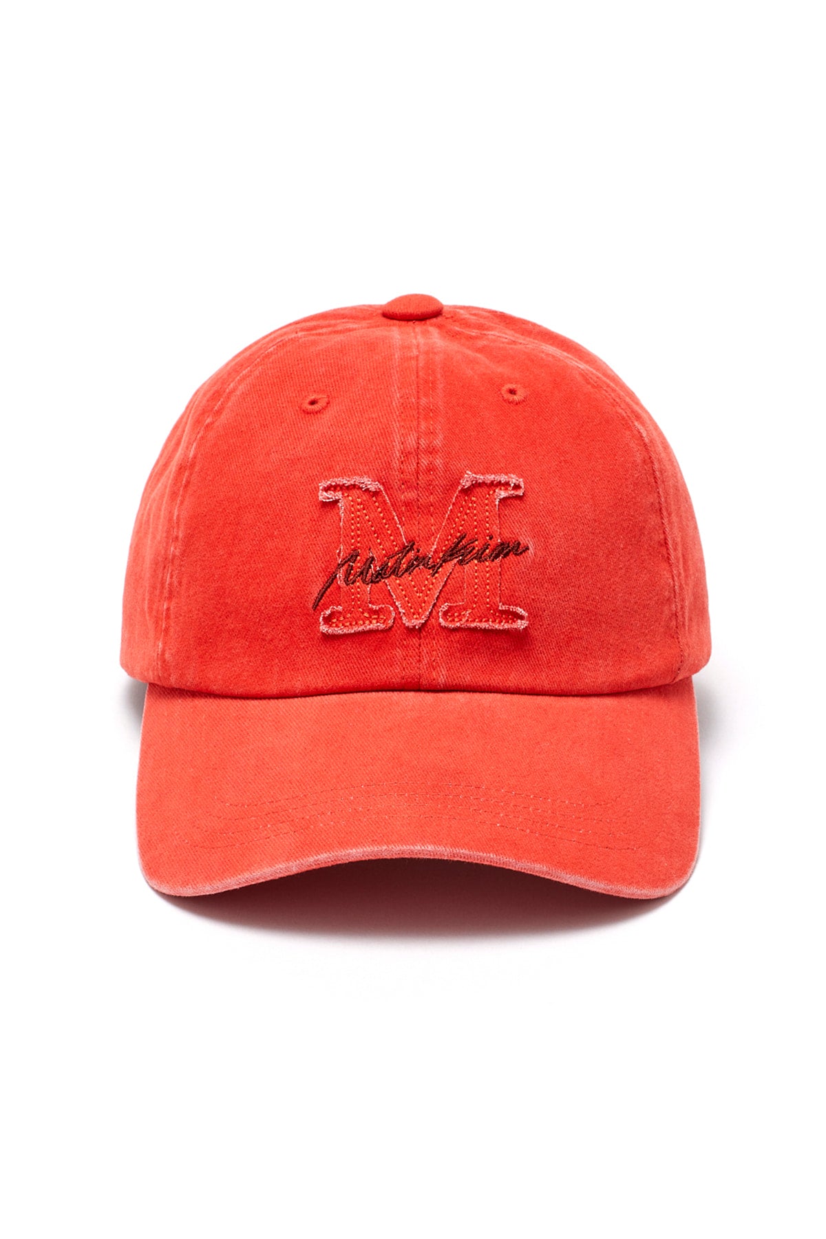 Matin Kim - Matin Cursive Ball Cap (Beige) product image 7 | TRAB K-Fashion Australia