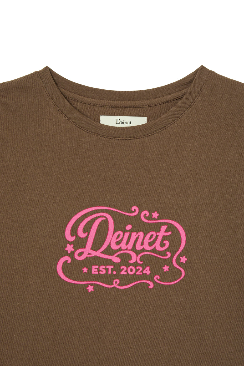 Deinet - Pop Color T-Shirt (Brown) product image 3 | TRAB K-Fashion Australia