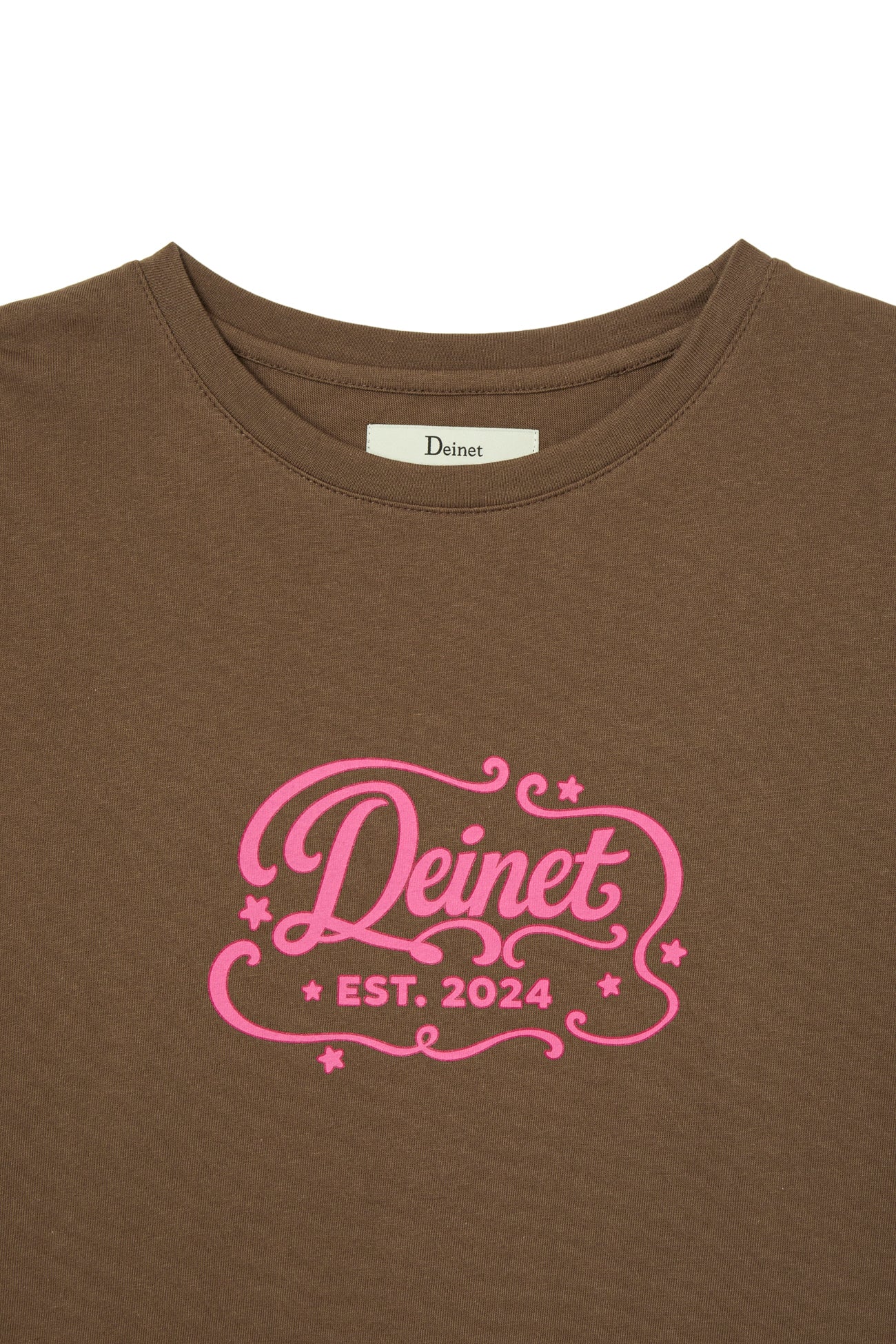 Deinet - Pop Color T-Shirt (Brown) product image 3 | TRAB K-Fashion Australia