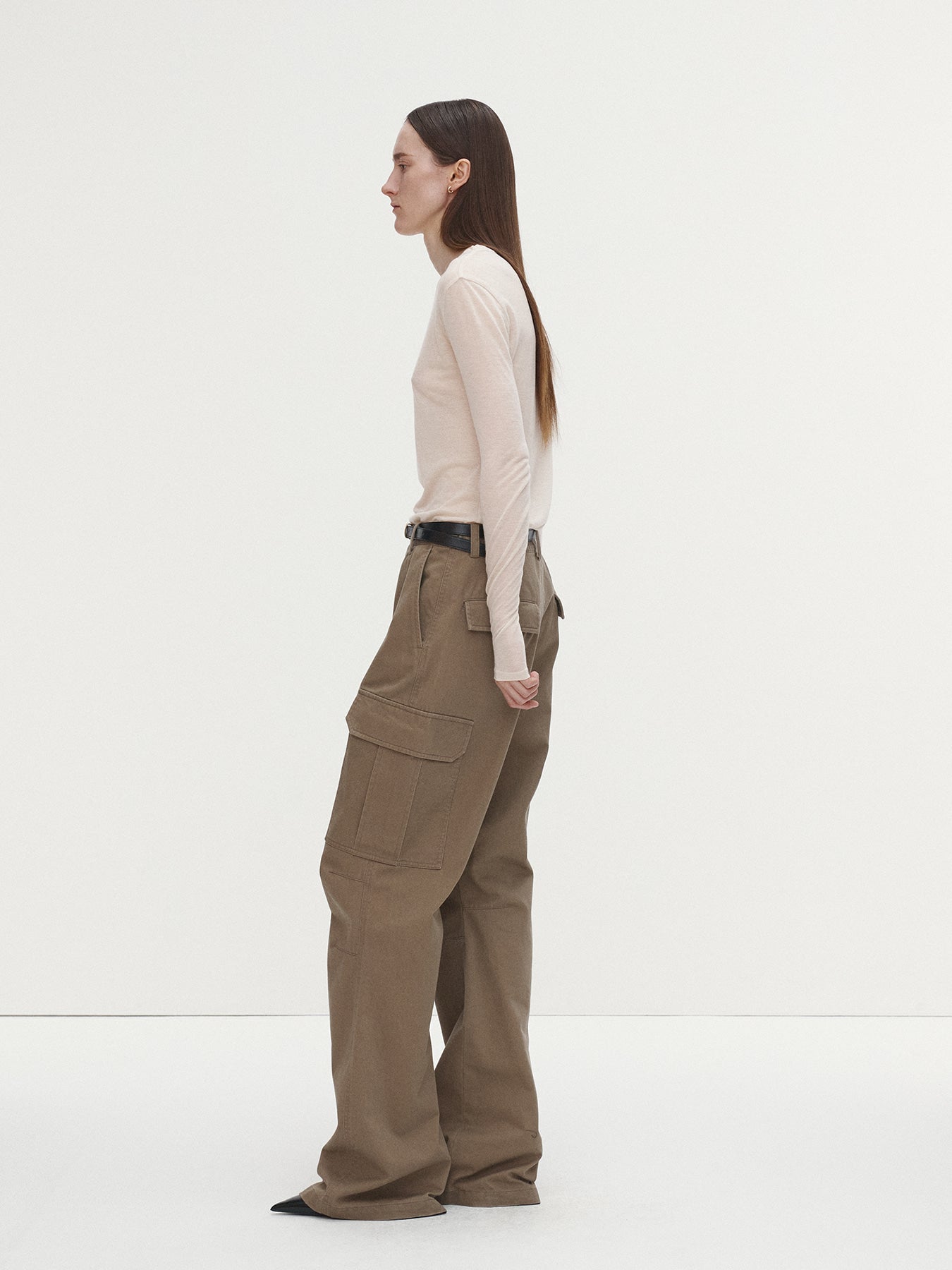 Tonywack - Wool Tencel Long Sleeve (Ivory) product image 4 | TRAB K-Fashion Australia