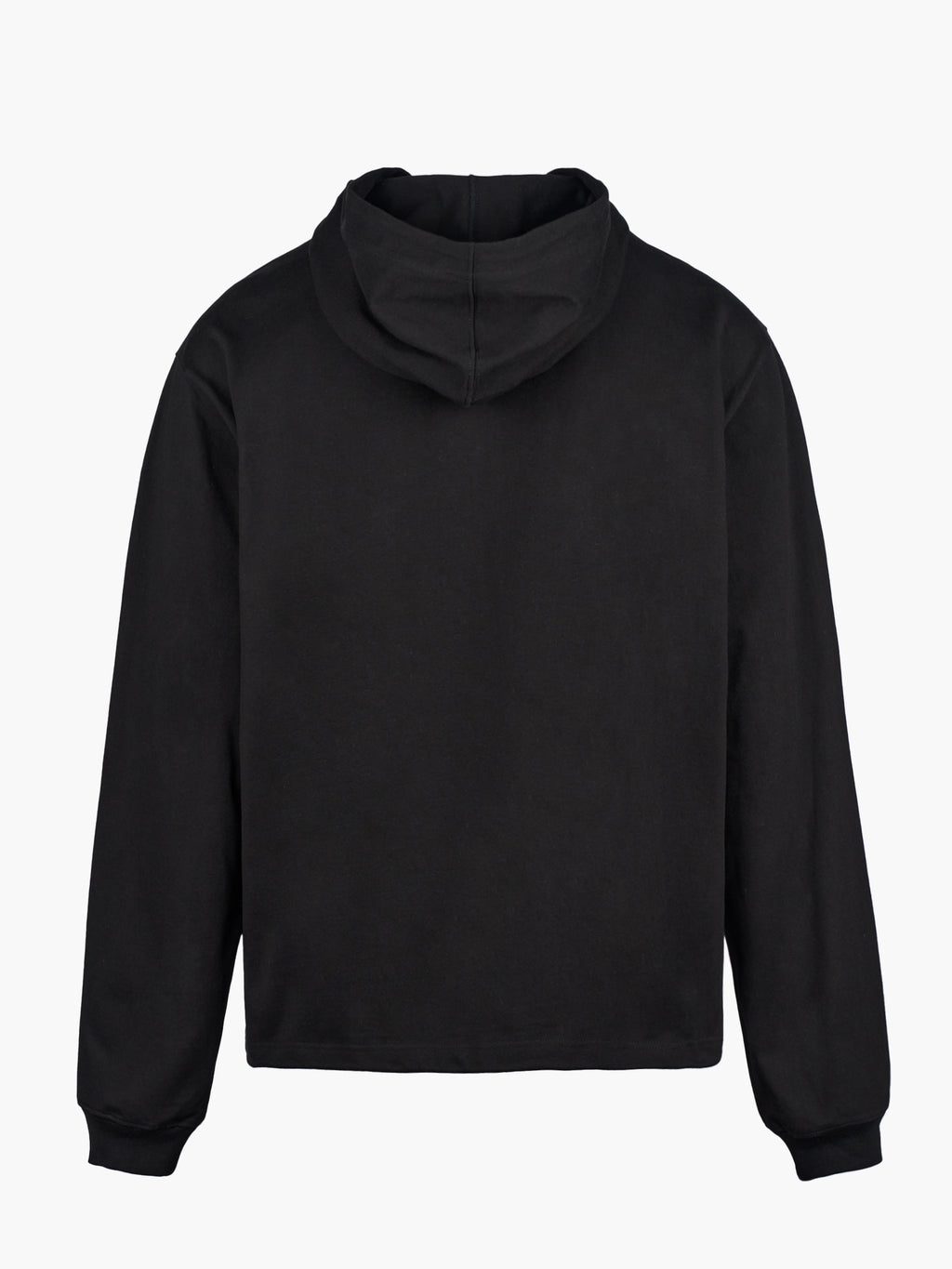 Jiyong Kim - Draped Pocket Zip-Up Hoodie (Black) product image 5 | TRAB K-Fashion Australia