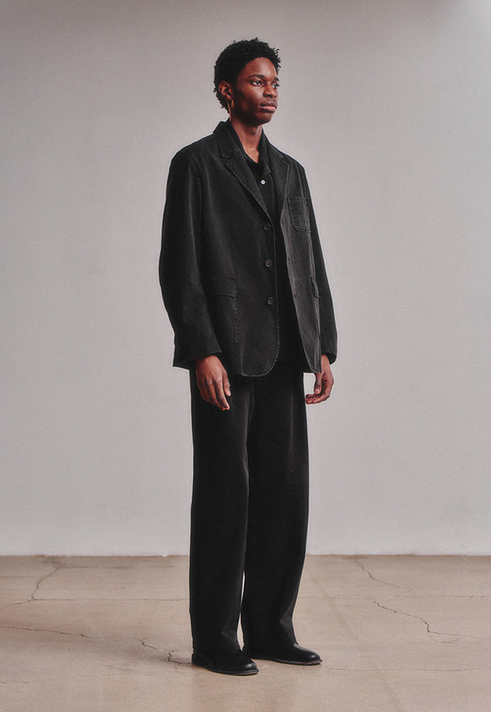 Art if acts - One Tuck Chino Pants (Faded Black) product image 4 | TRAB K-Fashion Australia