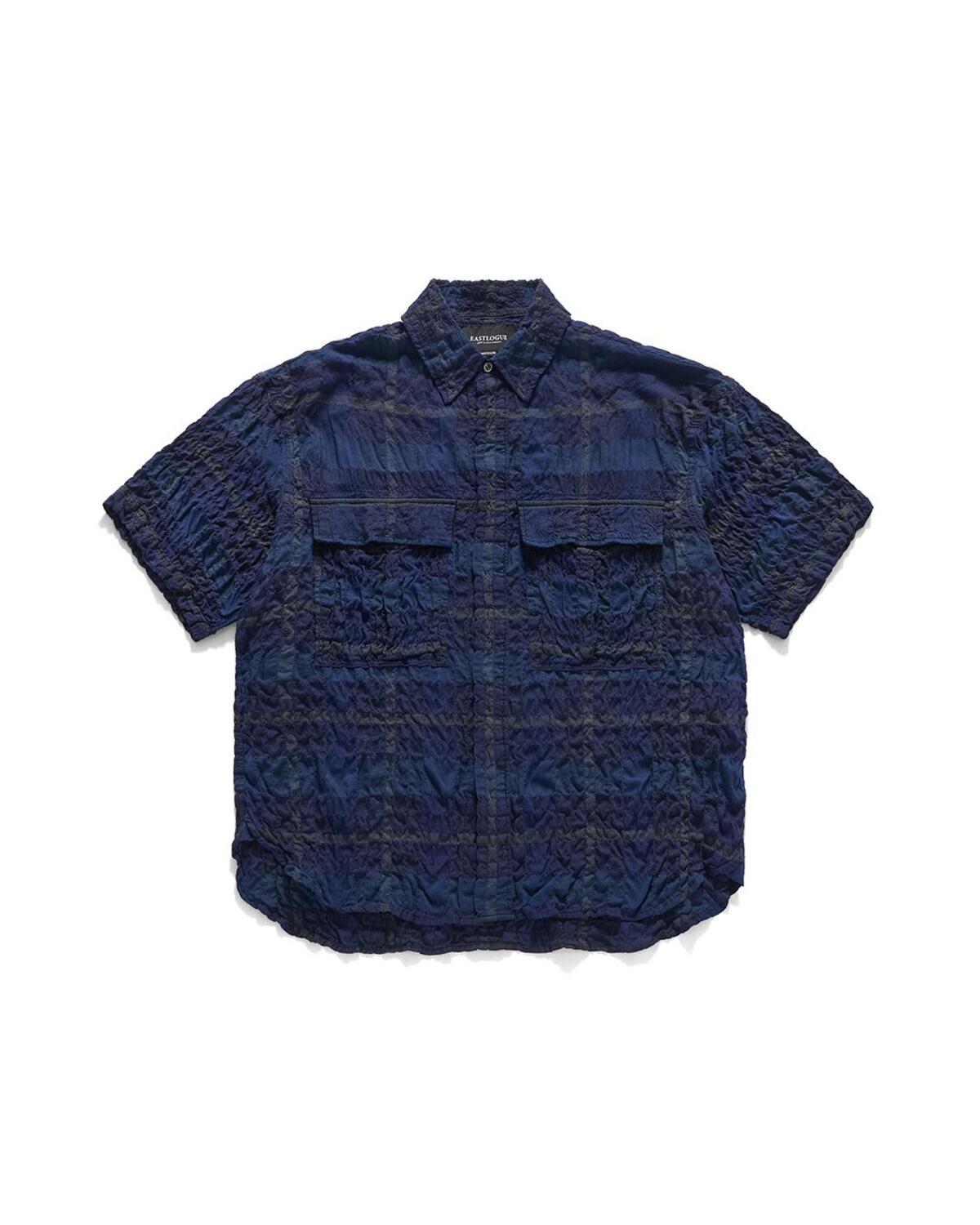Eastlogue - Army Field Half Shirts (Multi Blue Check) product image 5 | TRAB K-Fashion Australia