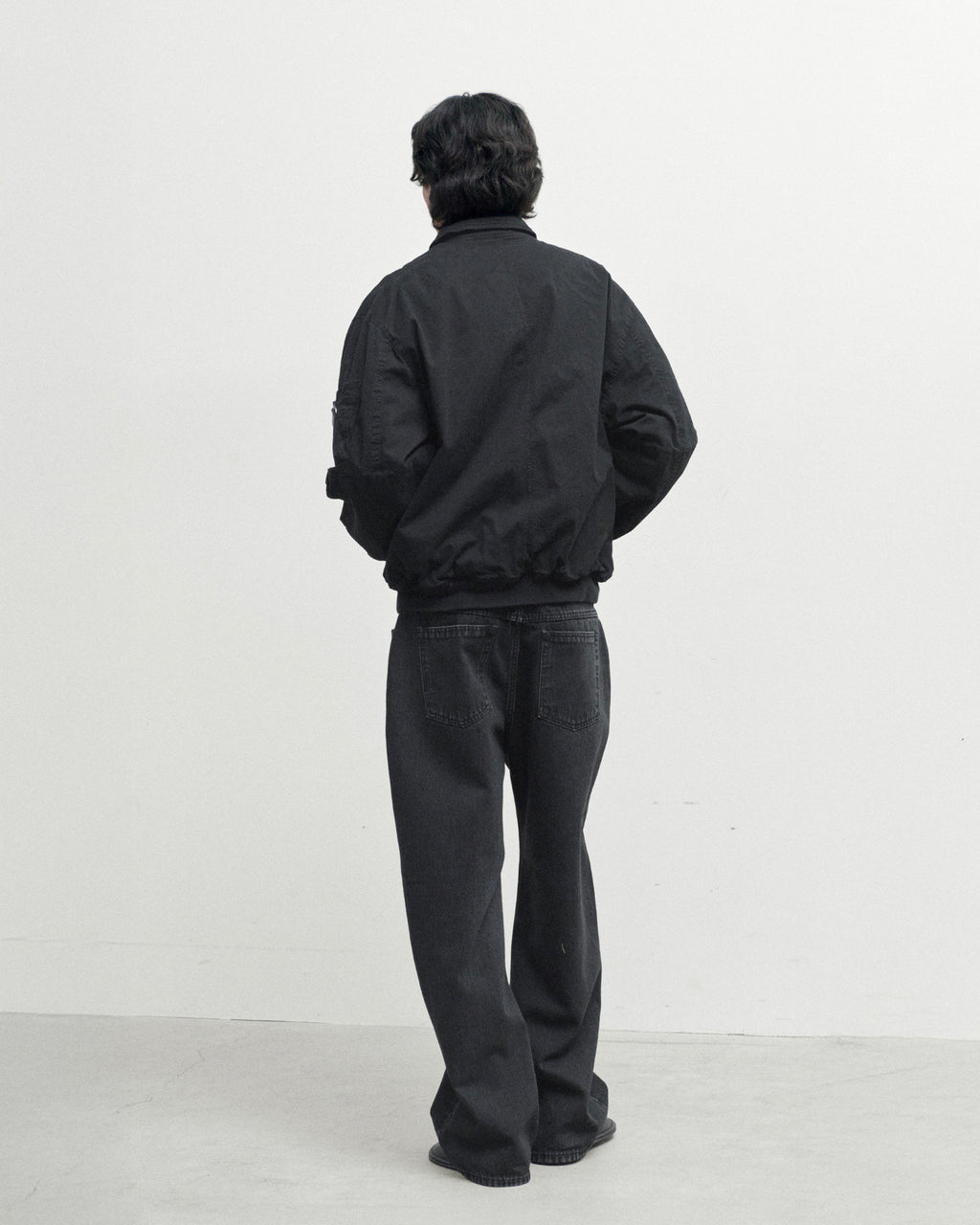Brownyard - Washed Tanker Jacket (Black) product image 3 | TRAB K-Fashion Australia