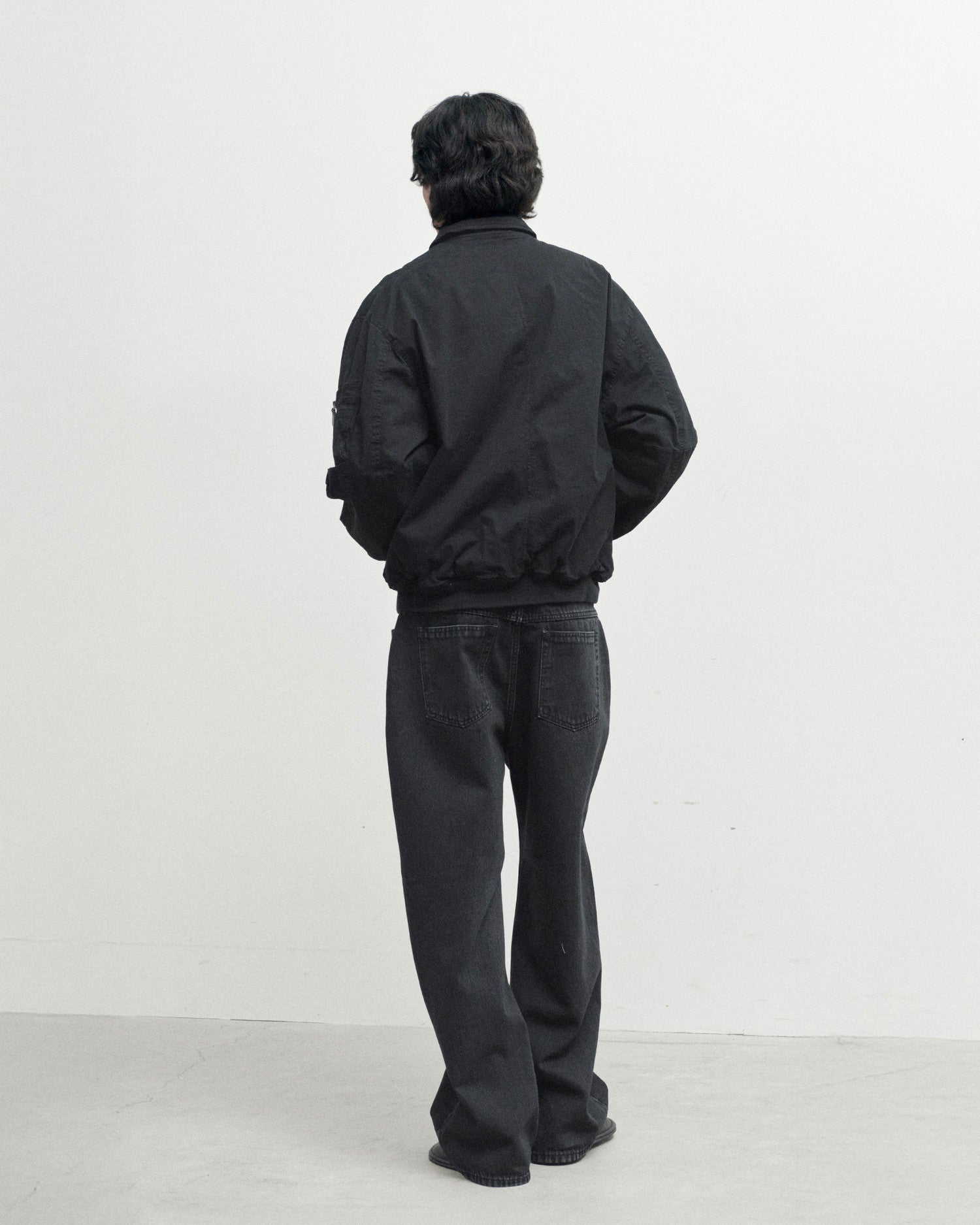 Brownyard - Washed Tanker Jacket (Black) product image 3 | TRAB K-Fashion Australia