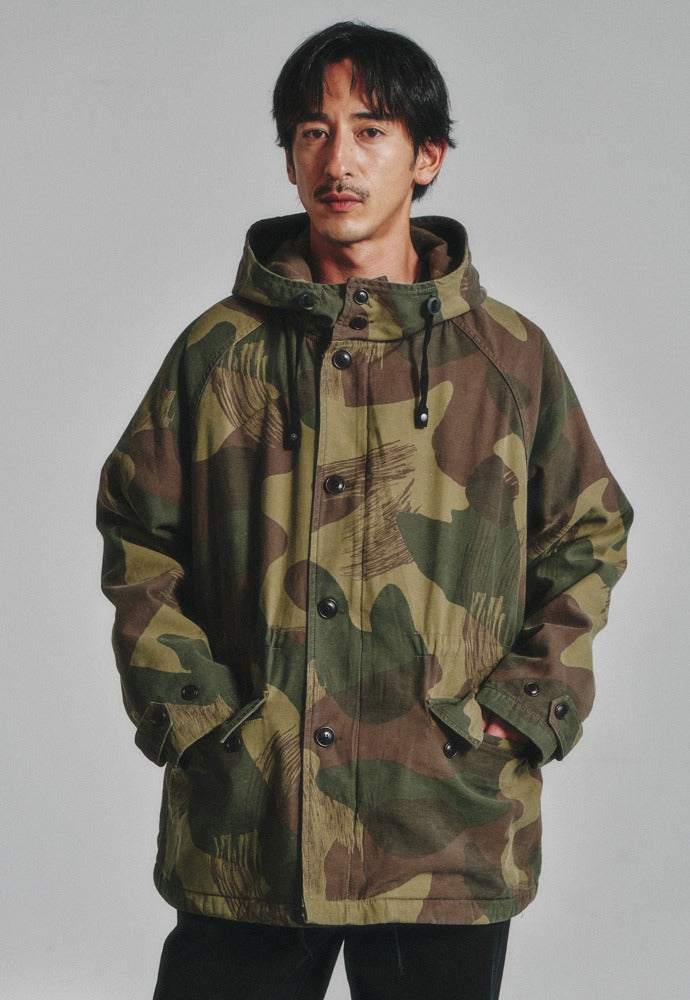 Art if acts - Camo Mil Parka (UK Brushstroke Khaki) product image 1 | TRAB K-Fashion Australia