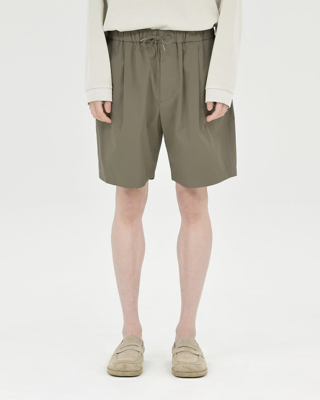 Brownyard - Easy Shorts (Stone) product image 1 | TRAB K-Fashion Australia