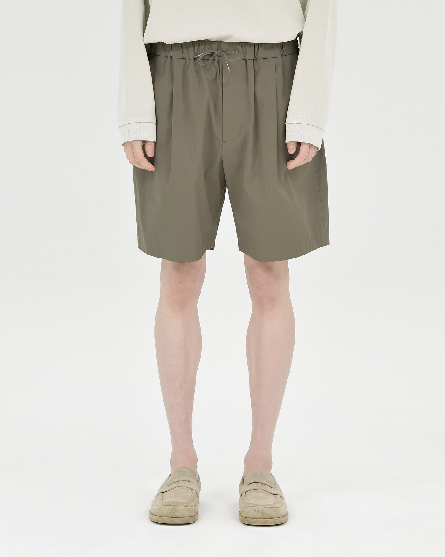 Brownyard - Easy Shorts (Stone) product image 1 | TRAB K-Fashion Australia