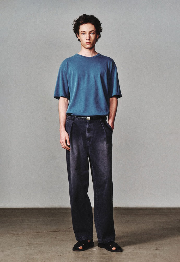 Art if acts - Garment Dyed T-Shirt (Dusty Blue) product image 1 | TRAB K-Fashion Australia