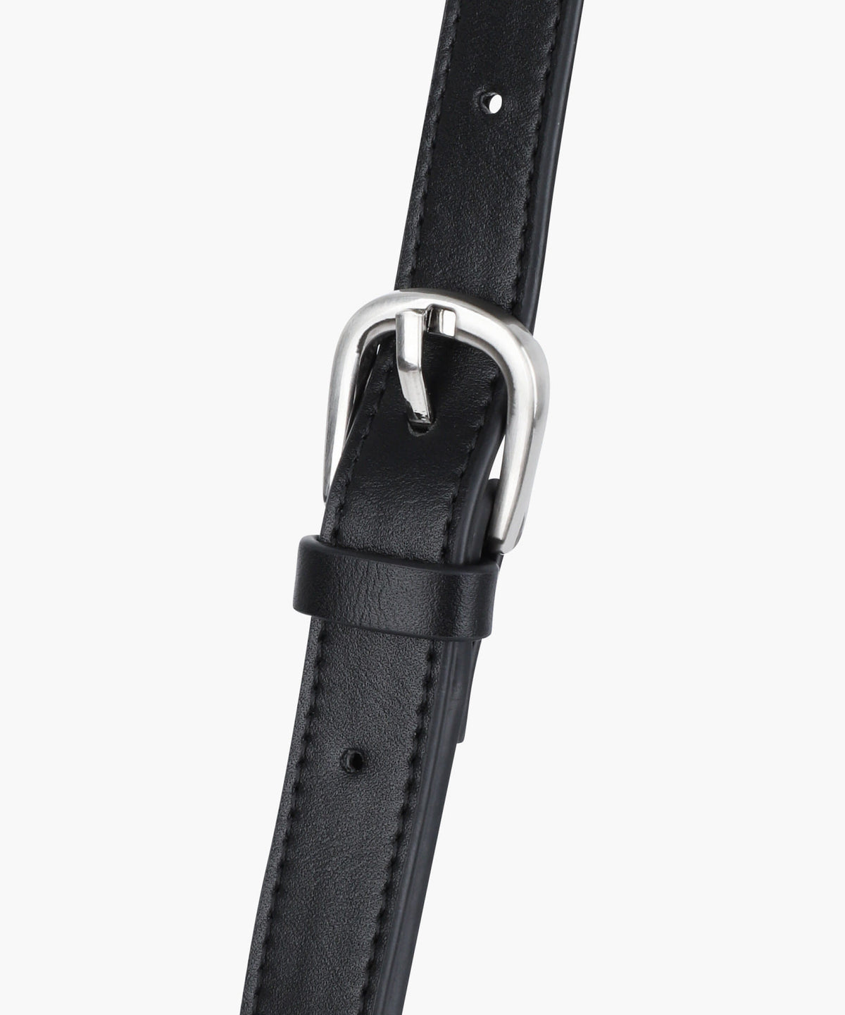 Marithe & Francois Girbaud - Classic Logo Half Moon 2-way Cross Bag (Black) product image 5 | TRAB K-Fashion Australia