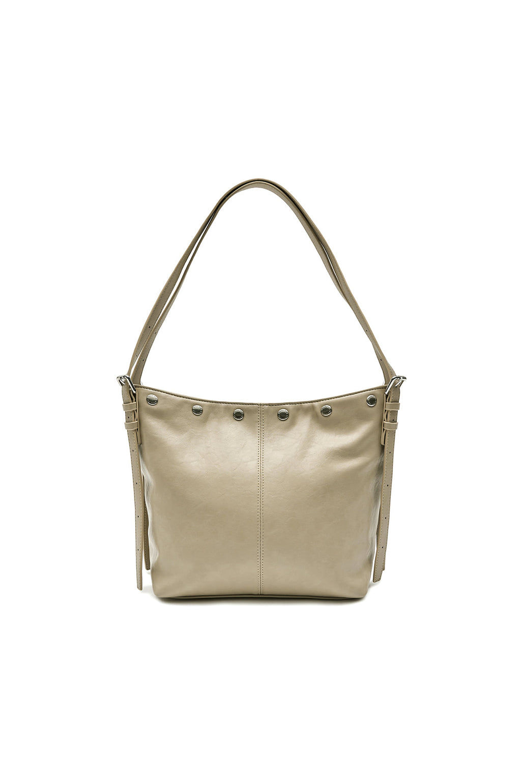 Matin Kim - Matin Stud Point Small Shoulder Bag (Beige) product image 2 | TRAB K-Fashion Australia