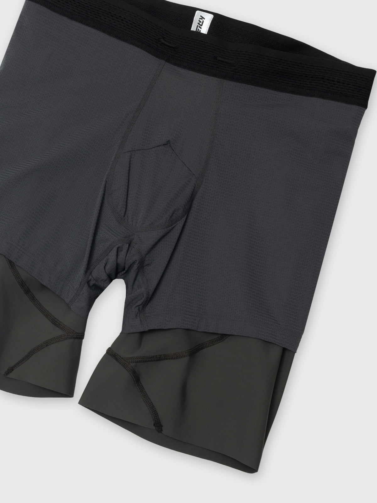 Tonywack - Tw Elite Short Tights 5\" Lined (Dark Grey) product image 9 | TRAB K-Fashion Australia