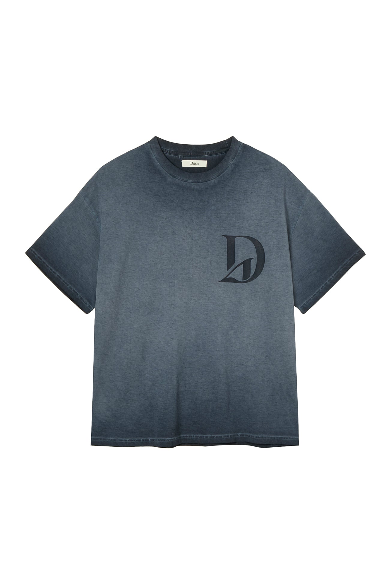 Deinet - Washed Logo T-Shirt (Black) product image 8 | TRAB K-Fashion Australia