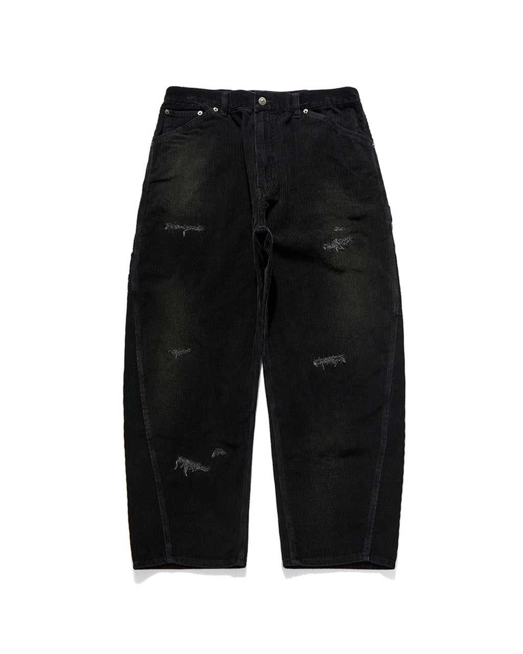 Eastlogue - Damaged Carpenter Pants (Black Corduroy) product image 5 | TRAB K-Fashion Australia