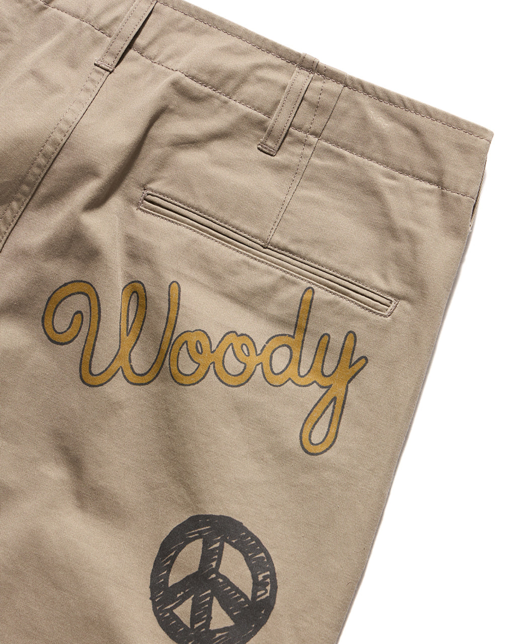 Eastlogue - Vintage Printing Chino Pants (Sand) product image 5 | TRAB K-Fashion Australia