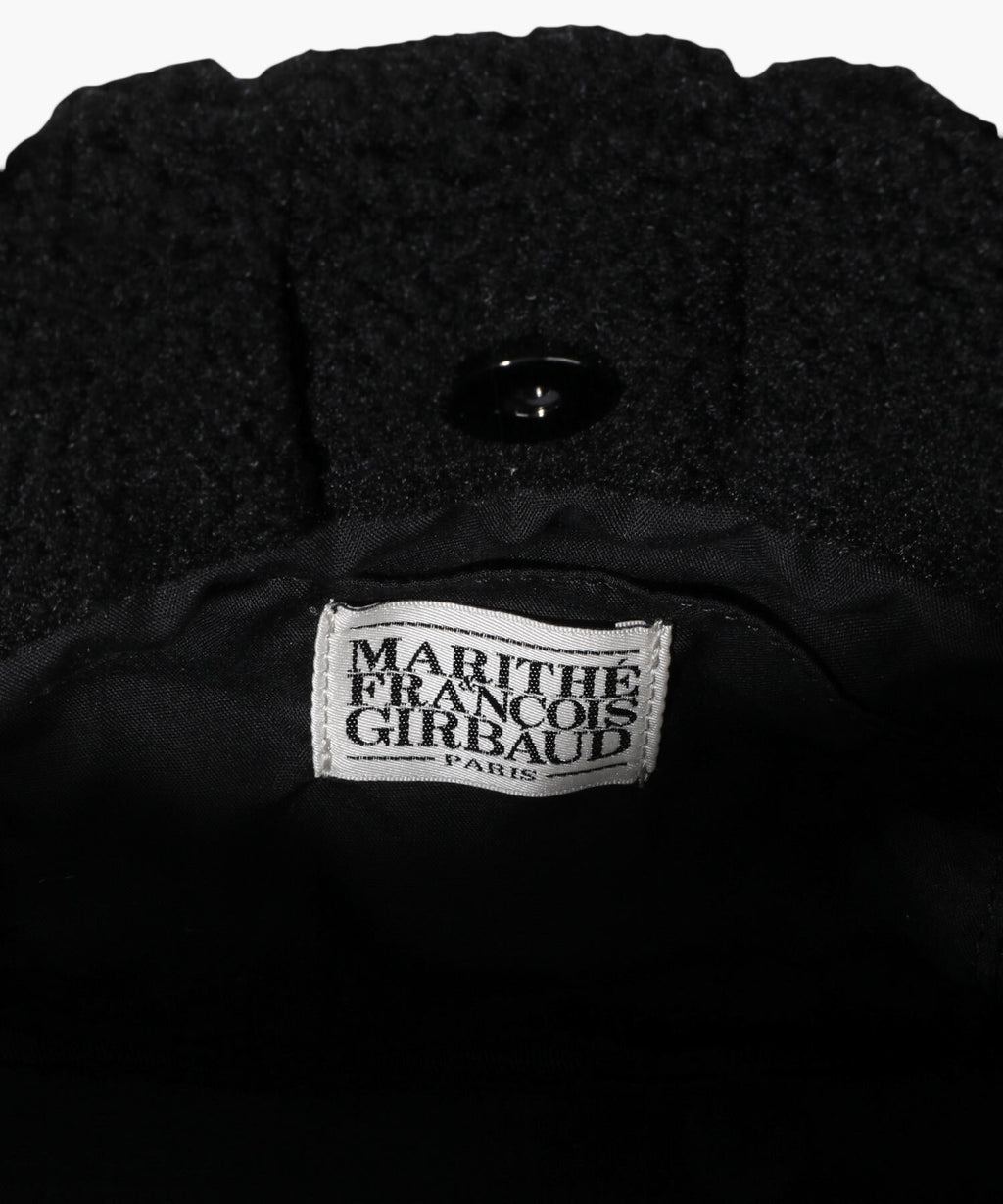 Marithe & Francois Girbaud - Classic Logo Boucle Padding Bag (Black) product image 5 | TRAB K-Fashion Australia