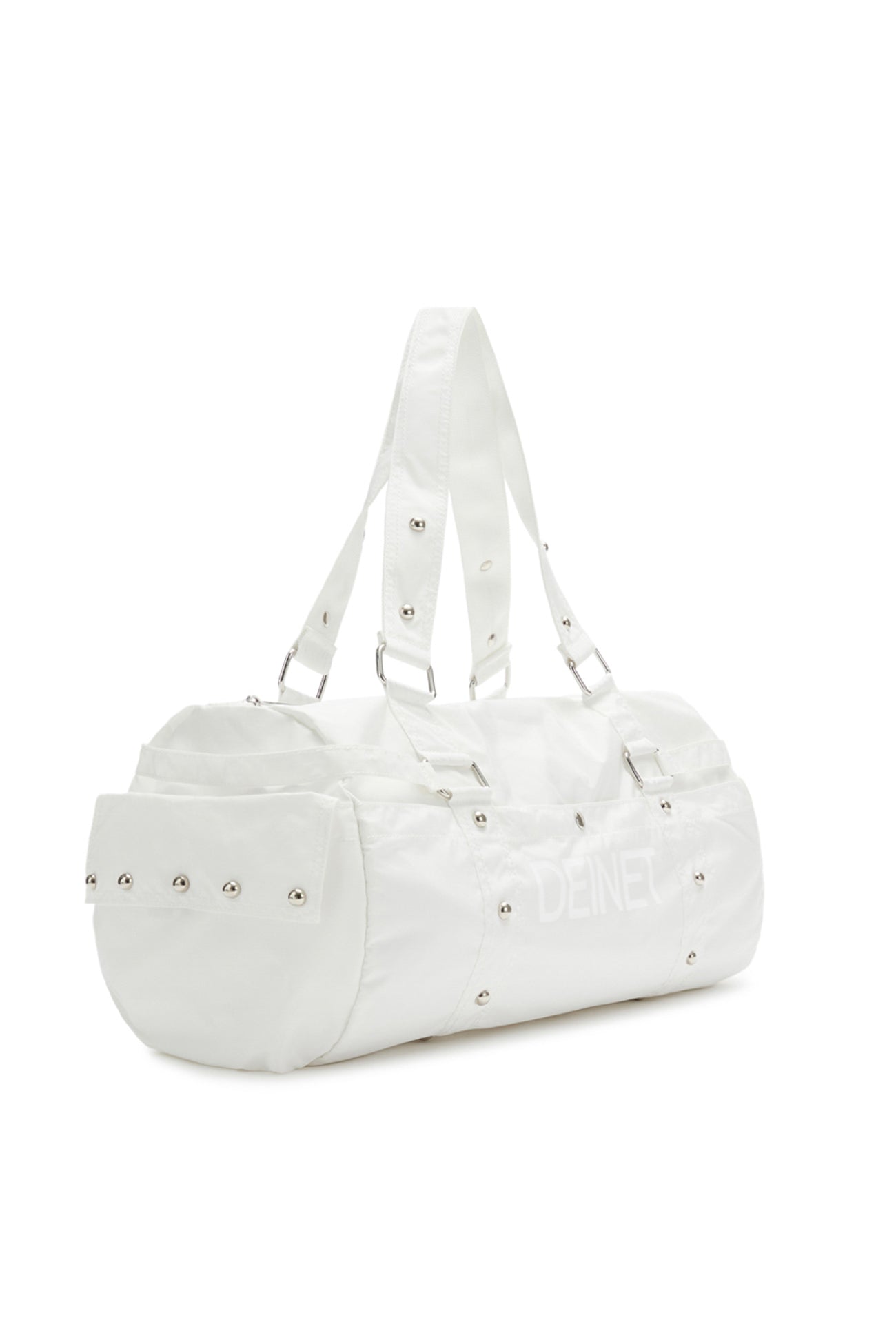 Deinet - Logo Duffle Bag (White) product image 9 | TRAB K-Fashion Australia