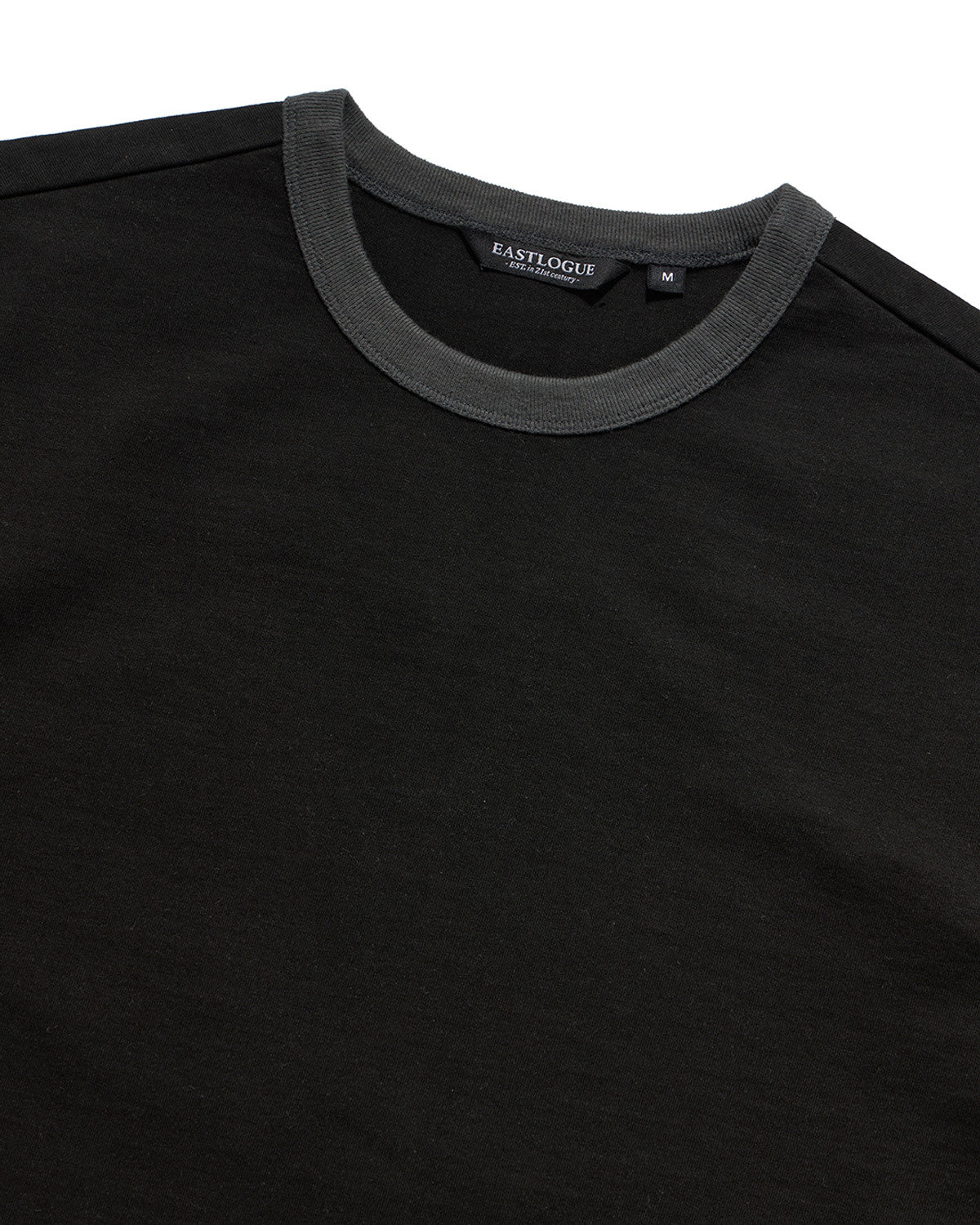Eastlogue - 11 Ringer T-shirts (Charcoal & Black) product image 7 | TRAB K-Fashion Australia