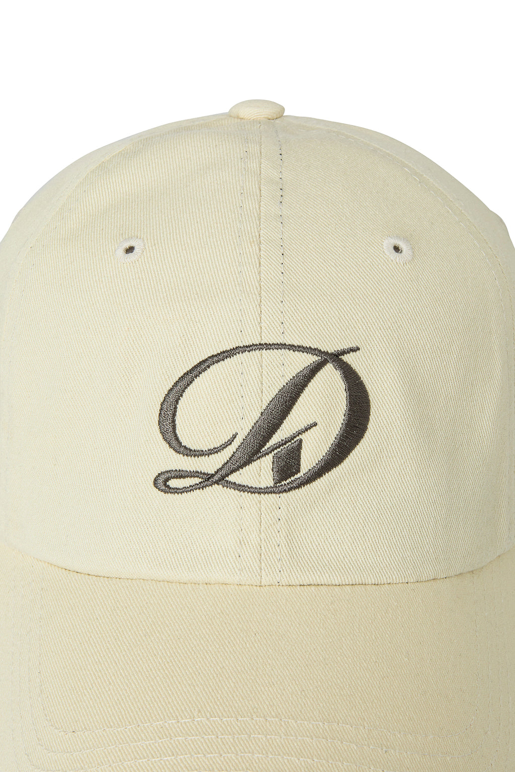 Deinet - Essential D Logo Ball Cap (Ivory) product image 5 | TRAB K-Fashion Australia