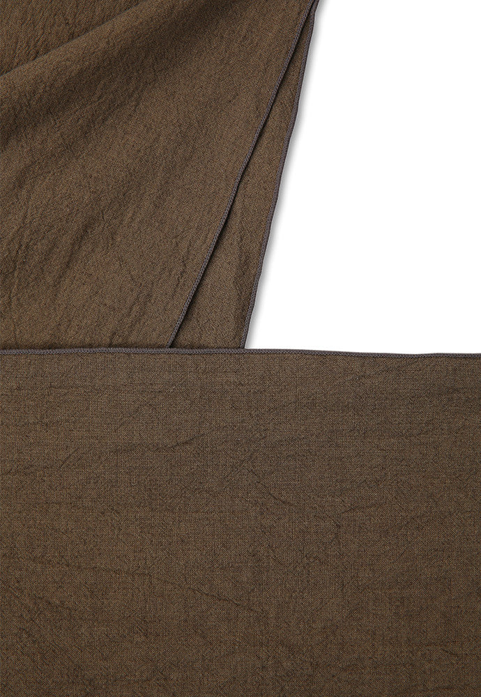 Art if acts - Linen Muffler (Olive) product image 5 | TRAB K-Fashion Australia
