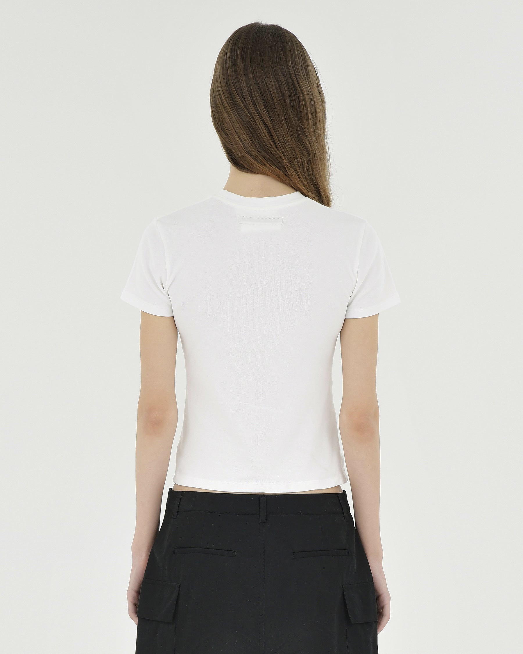 Brownyard - Shrunk T Shirt (White) product image 2 | TRAB K-Fashion Australia