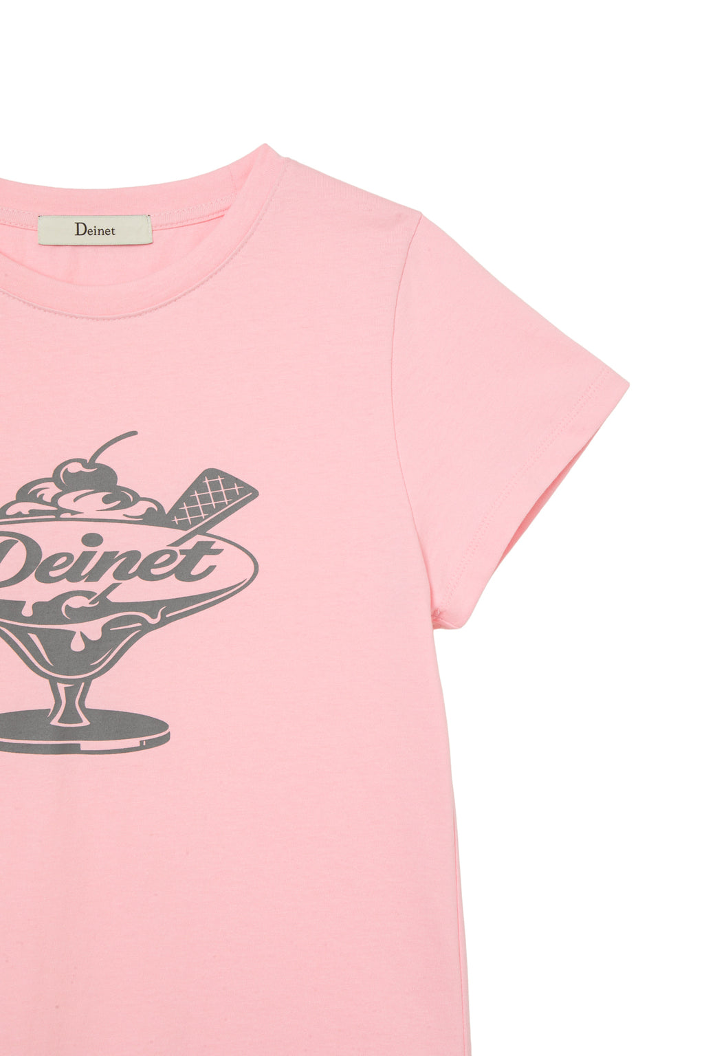Deinet - Dessert Graphic T-Shirt (Light Pink) product image 4 | TRAB K-Fashion Australia
