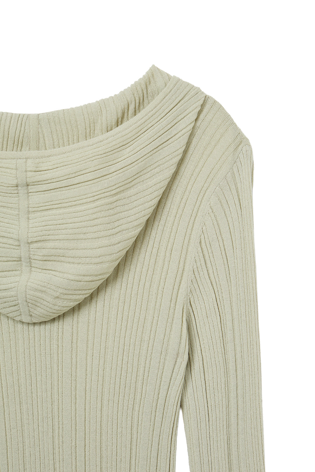 Deinet - Knit Button Hoodie Cardigan (Light Khaki) product image 4 | TRAB K-Fashion Australia