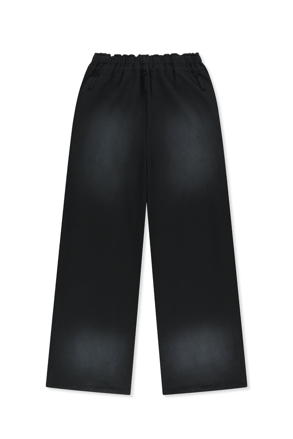 Matin Kim - Snap Tuck Washed Sweatpants (Black) product image 2 | TRAB K-Fashion Australia