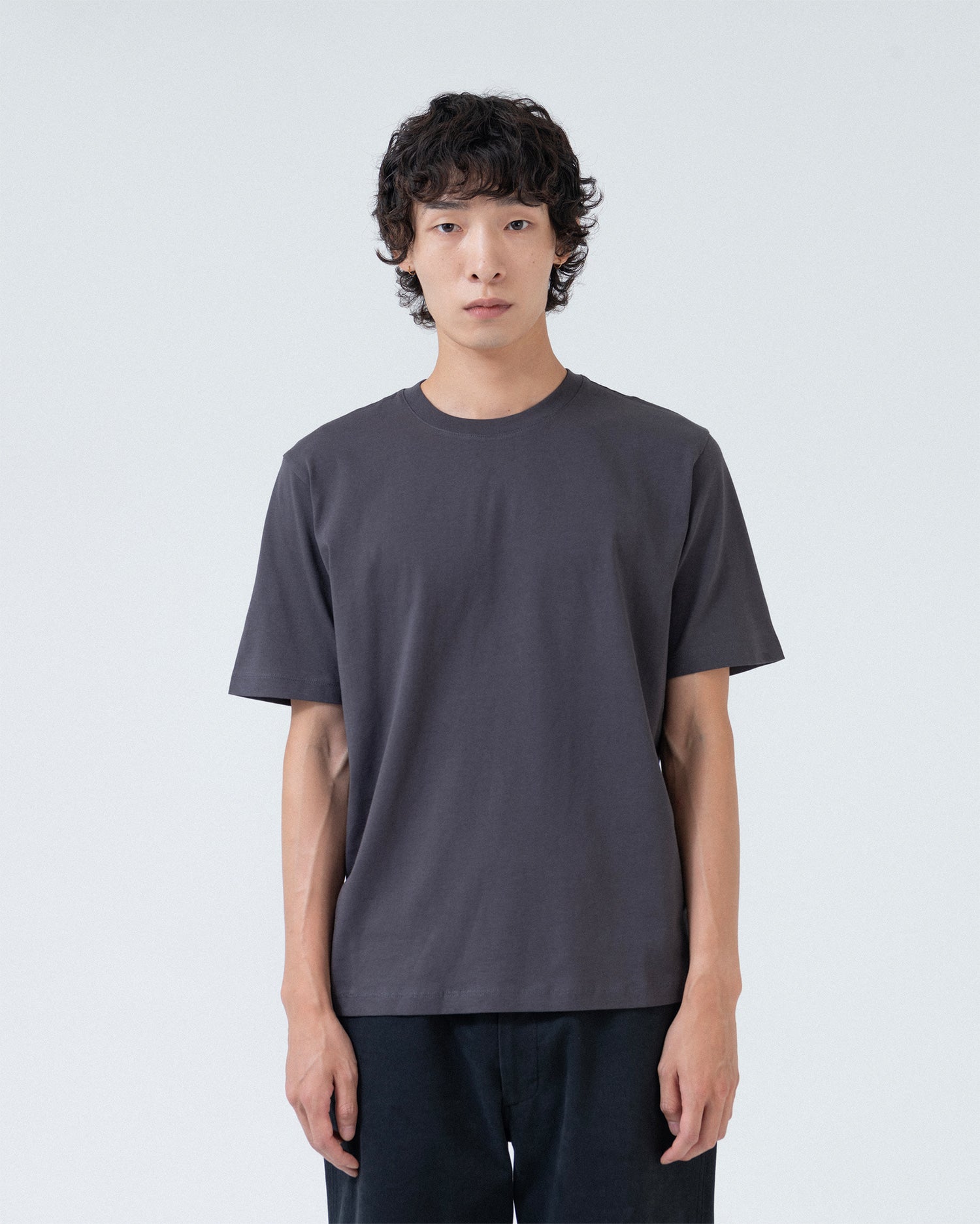 Brownyard - Essential T Shirt (Charcoal) product image 3 | TRAB K-Fashion Australia