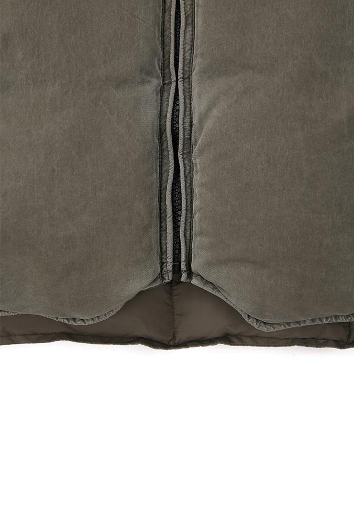 Art if acts - Garment Washed Quilted Vest (Vintage Moss) product image 15 | TRAB K-Fashion Australia