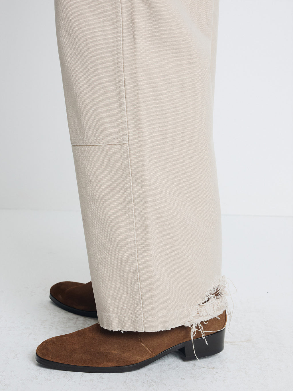 Tonywack - Grain Canvas Distressed Work Pants (Sand) product image 8 | TRAB K-Fashion Australia