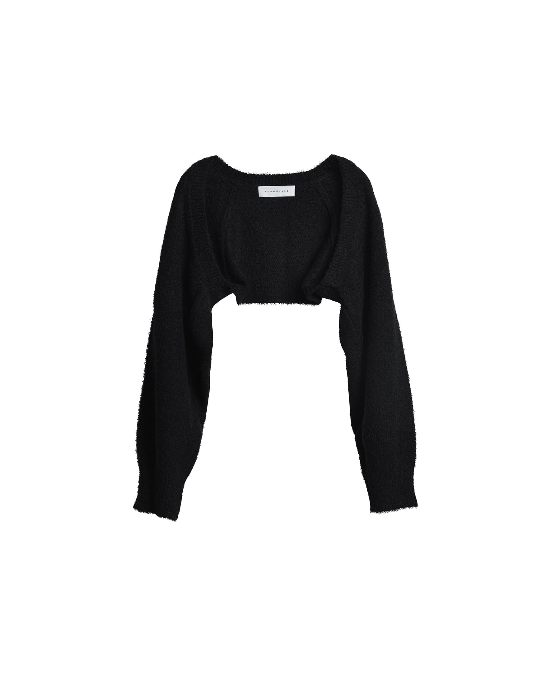 Brownyard - Bolero Cardigan (Black) product image 1 | TRAB K-Fashion Australia