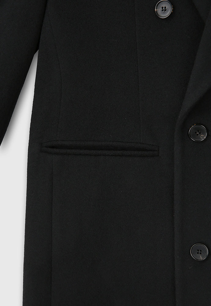 Tonywack - Wool And Cashmere Extra-Long Coat (Black) product image 14 | TRAB K-Fashion Australia