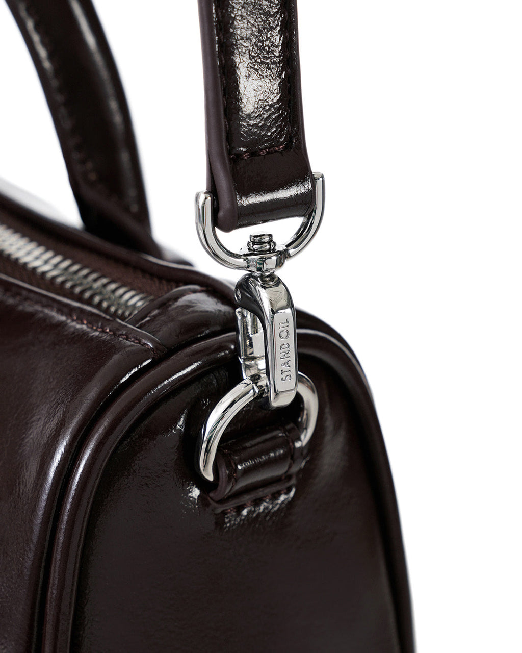 Stand Oil - Chubby Half Bag (Maroon) product image 8 | TRAB K-Fashion Australia