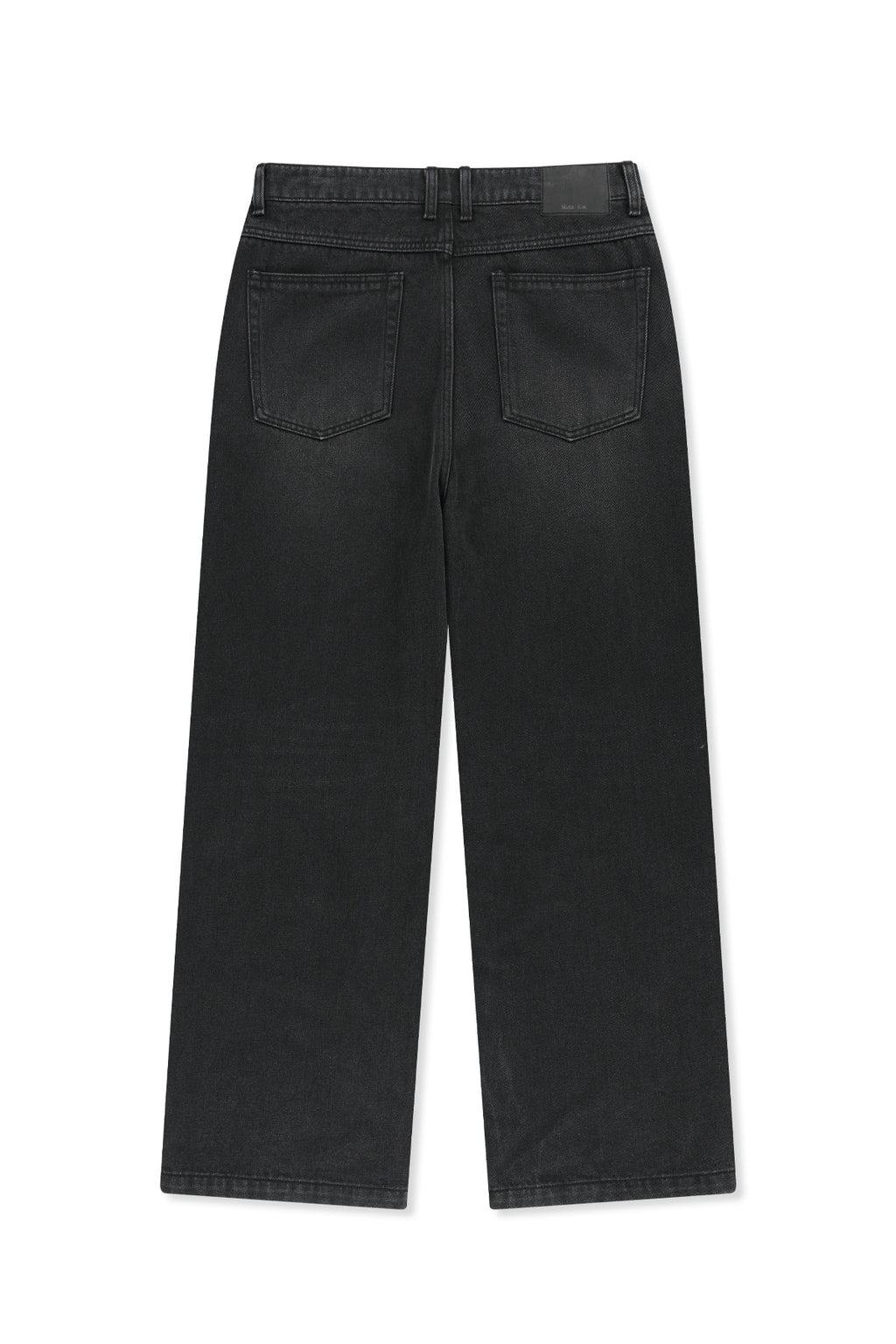 Matin Kim - Paint Splatter Denim Pants (Black) product image 3 | TRAB K-Fashion Australia