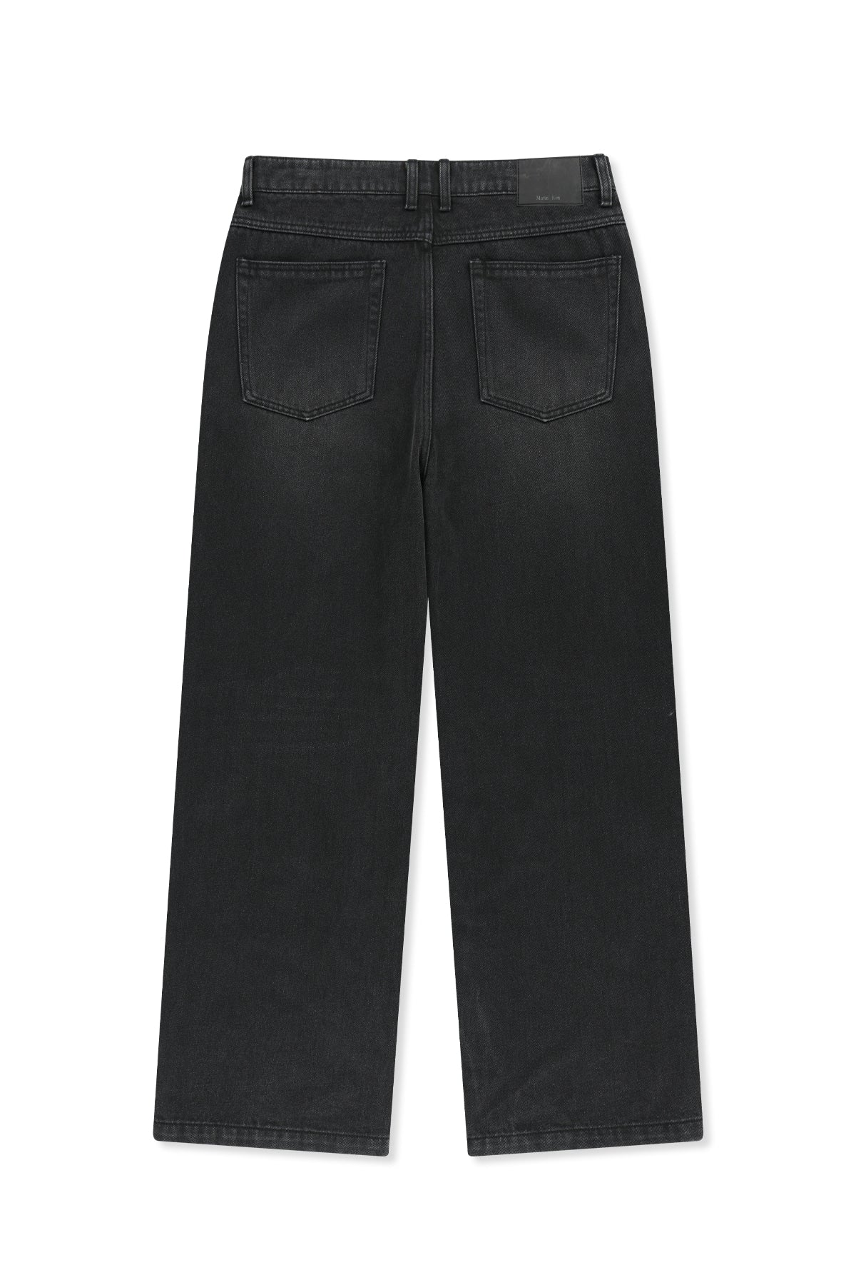 Matin Kim - Paint Splatter Denim Pants (Black) product image 3 | TRAB K-Fashion Australia