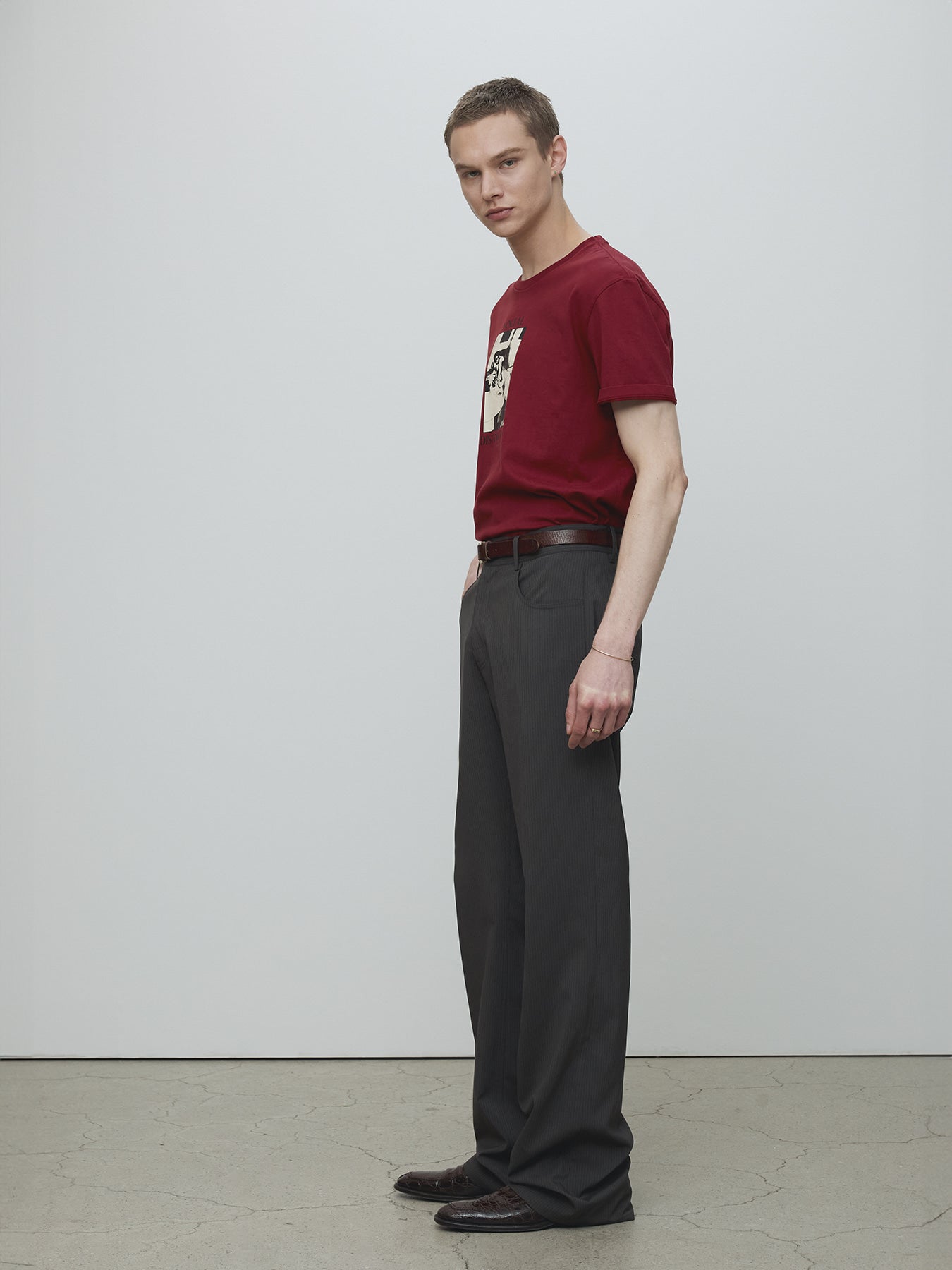 Tonywack - Social Distortion Garment Dyed T-Shirt (Red Pigment) product image 3 | TRAB K-Fashion Australia