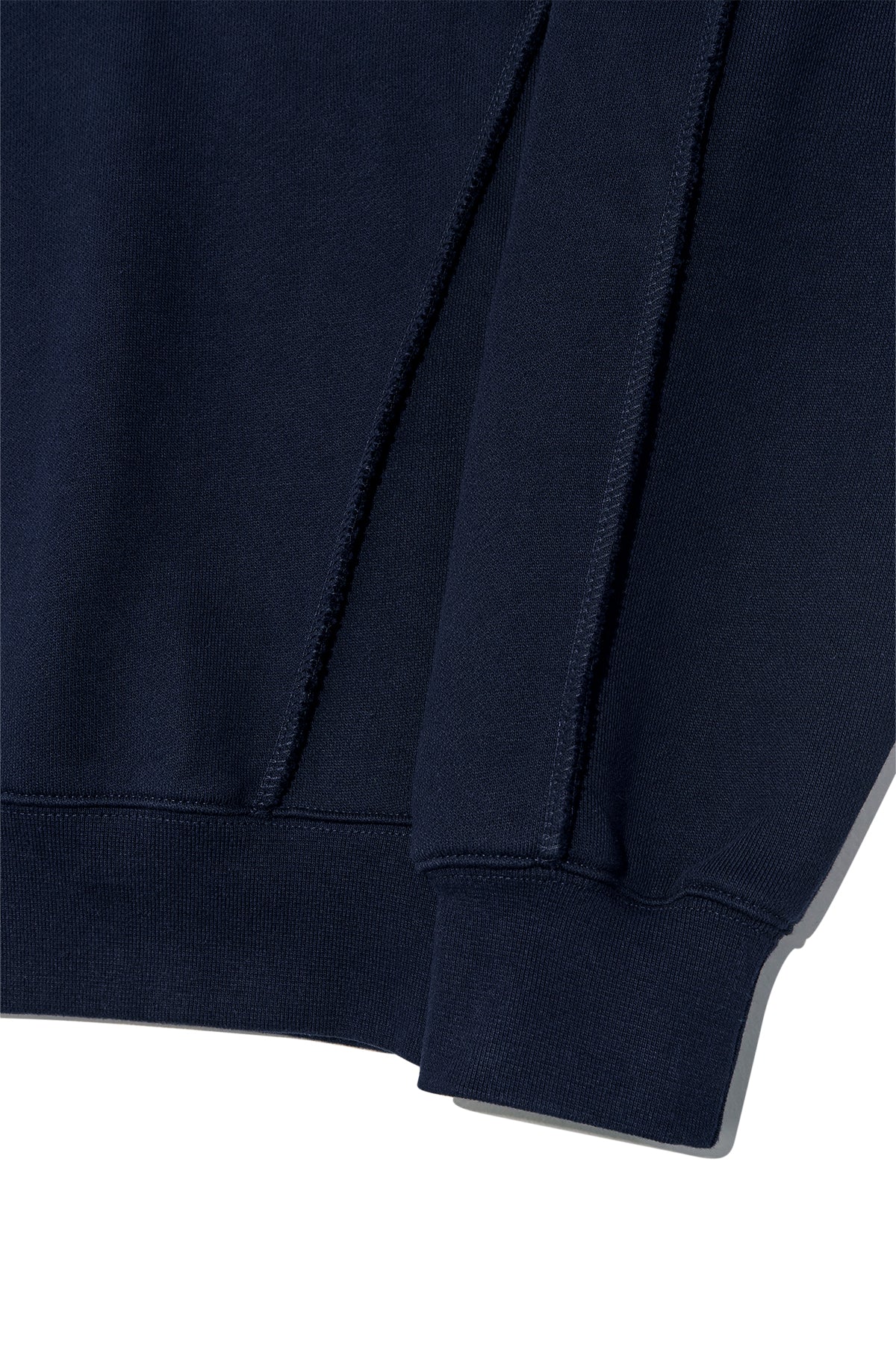 Matin Kim - Back Logo Half Zip Sweatshirt (Navy) product image 4 | TRAB K-Fashion Australia