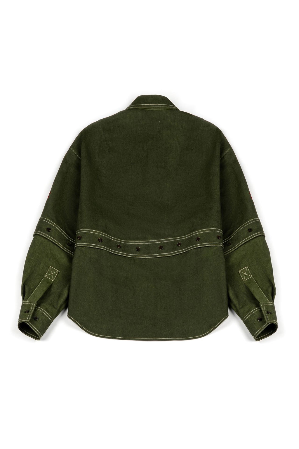 Ioedle - Assembled Jacket That Sparks Imagination (Green) product image 3 | TRAB K-Fashion Australia
