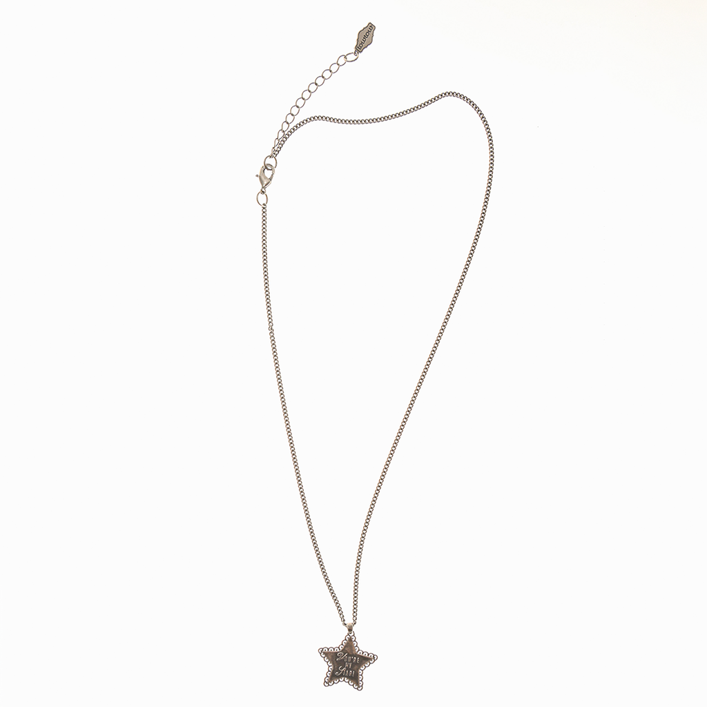 Towtow Archive - Wild Star Plate Necklace (Silver) product image 1 | TRAB K-Fashion Australia