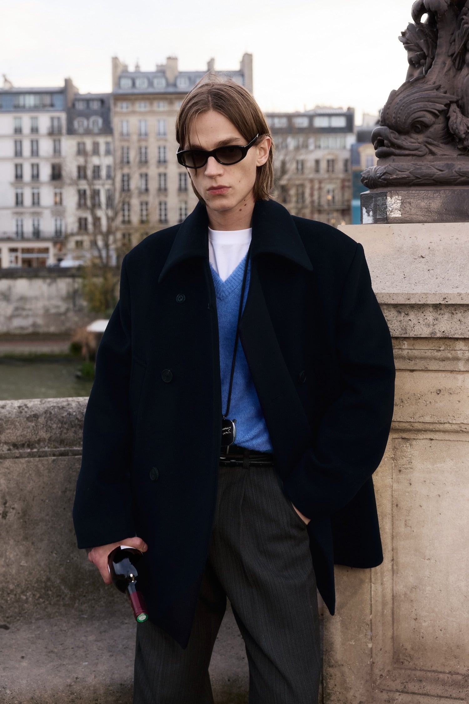 STU - Caban Coat In (Navy) product image 16 | TRAB K-Fashion Australia